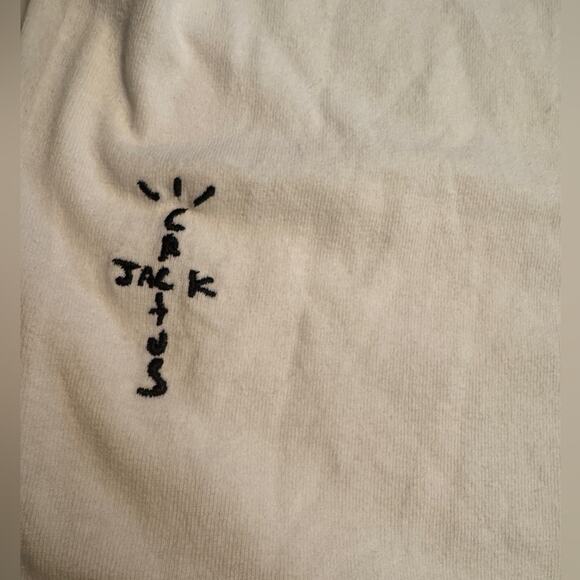 Cactus Jack Travis Scott Mitchell & Ness University Of Michigan Tee New w/o Tag - Picture 6 of 7